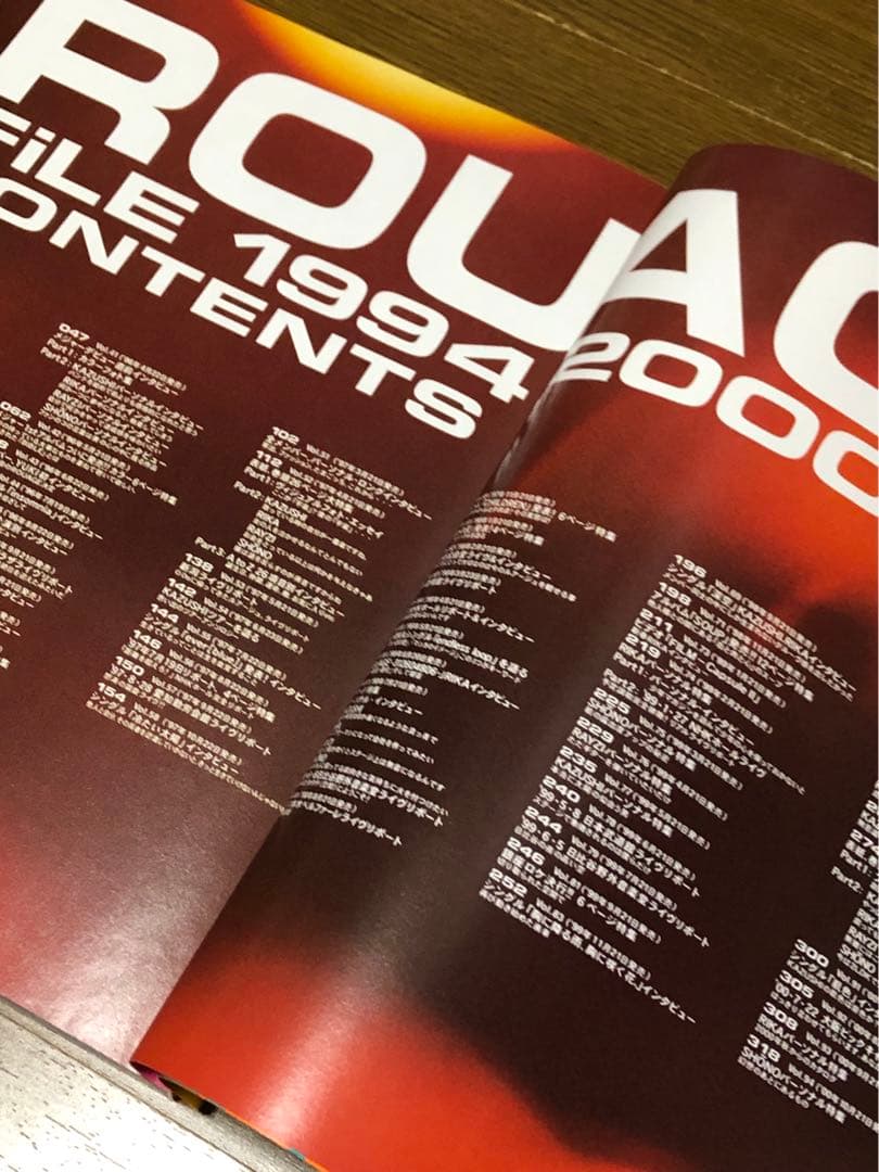 ★貴重 ［ROUAGE】SHOXX FILE 1994〜2000 限定品