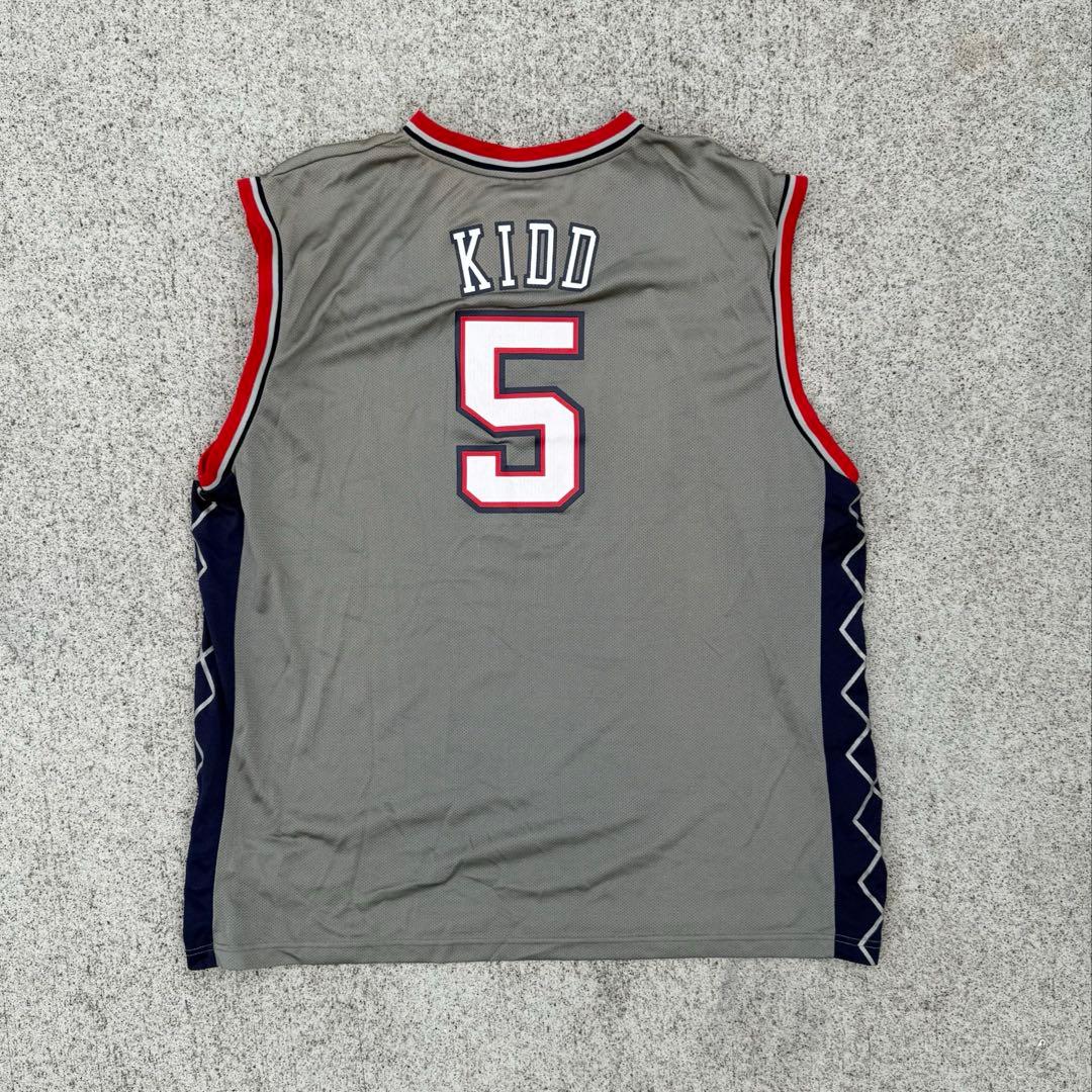 90s new jersey nba バスケユニフォーム　kidd 5 nike