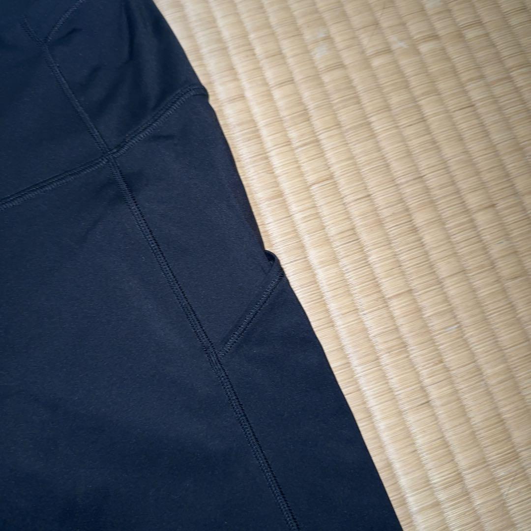 Lululemon ハイウエスト ヨガパンツ ネイビー