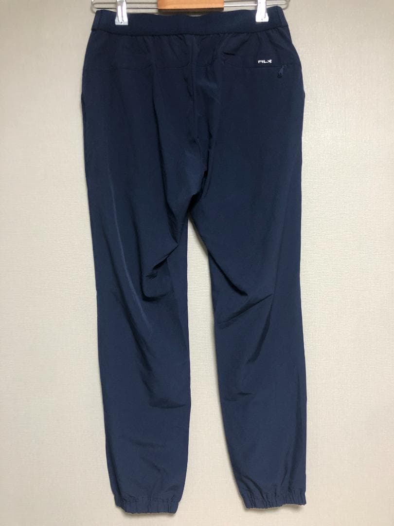 未使用 RLX ストレッチジョガーパンツ XS/S ネイビー 紺 ラルフローレン
