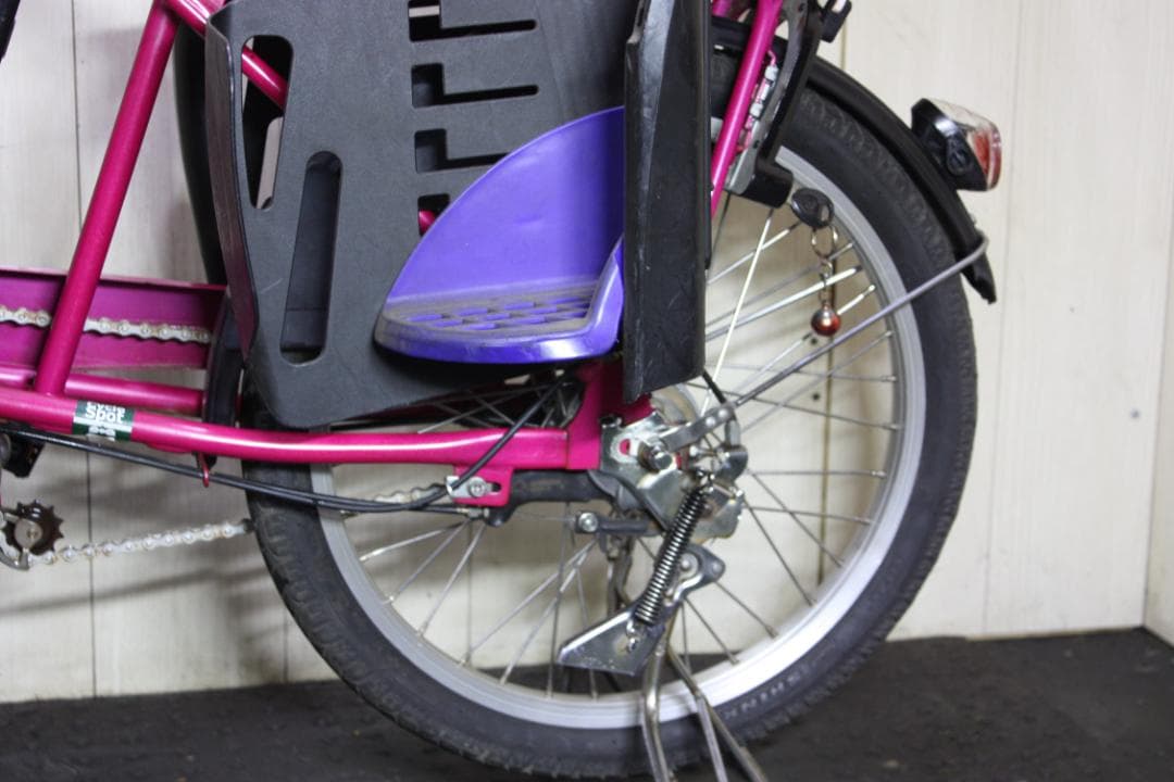 電動アシスト自転車 チャイルドシート2個付き