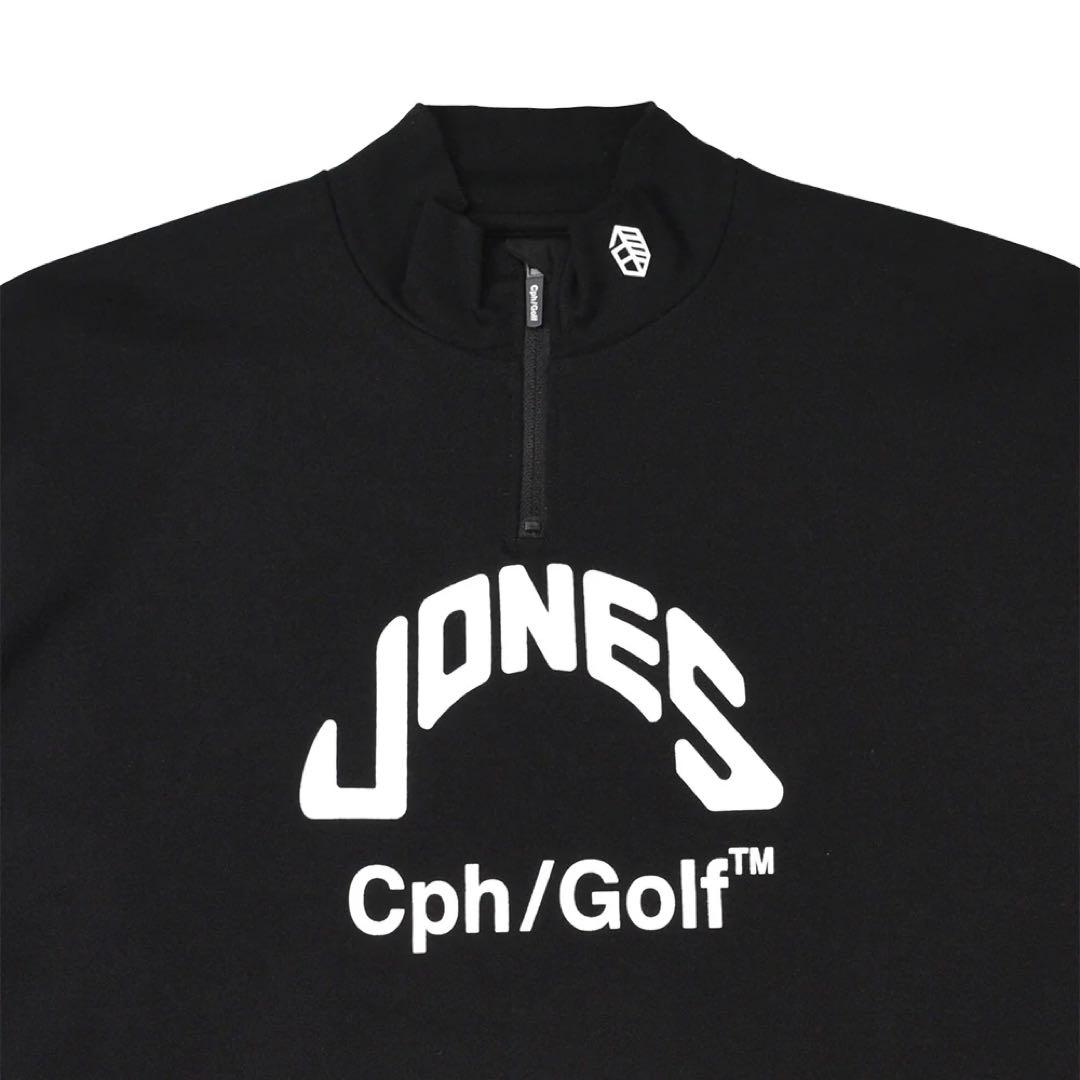 Cph/Golf × JONES LS MOCK NECK TEE ブラック