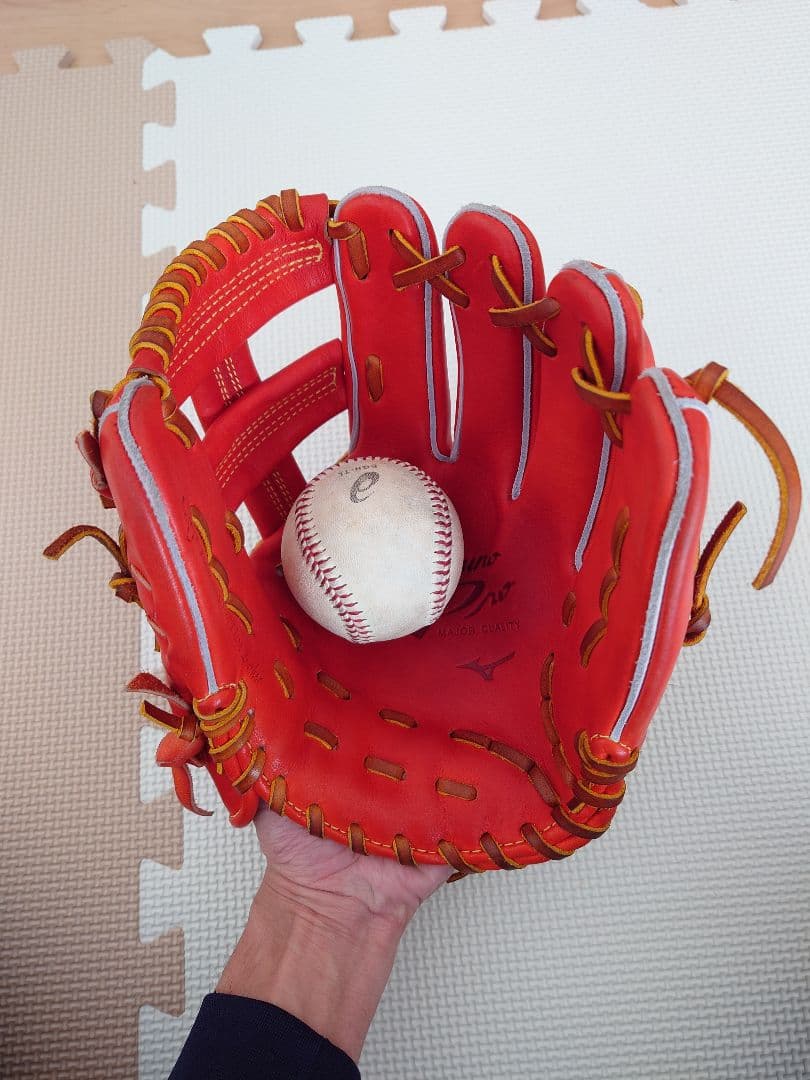 ミズノプロ 硬式 内野手　グローブ　テネイシャスプロエリートレザー
