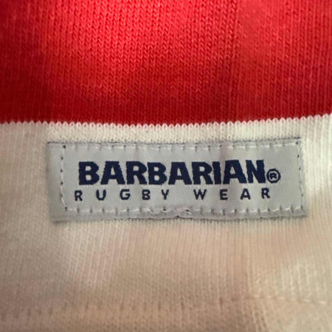 BARBARIAN アメリカ国旗ラガーシャツ M