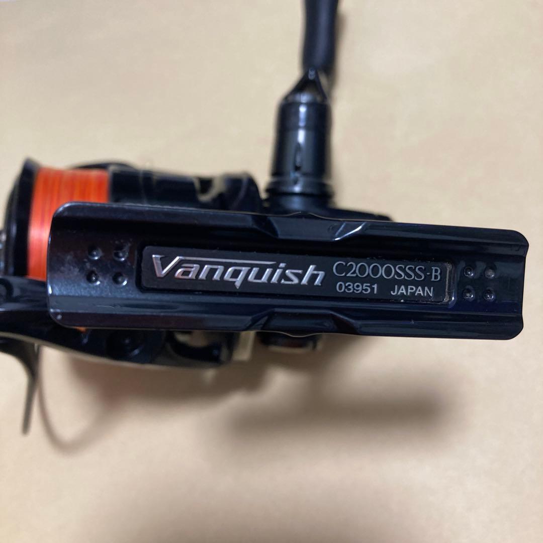美品Vanquish C2000SSSスピニングリール