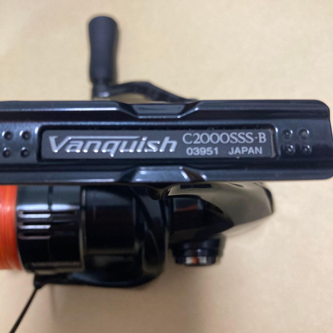 美品Vanquish C2000SSSスピニングリール