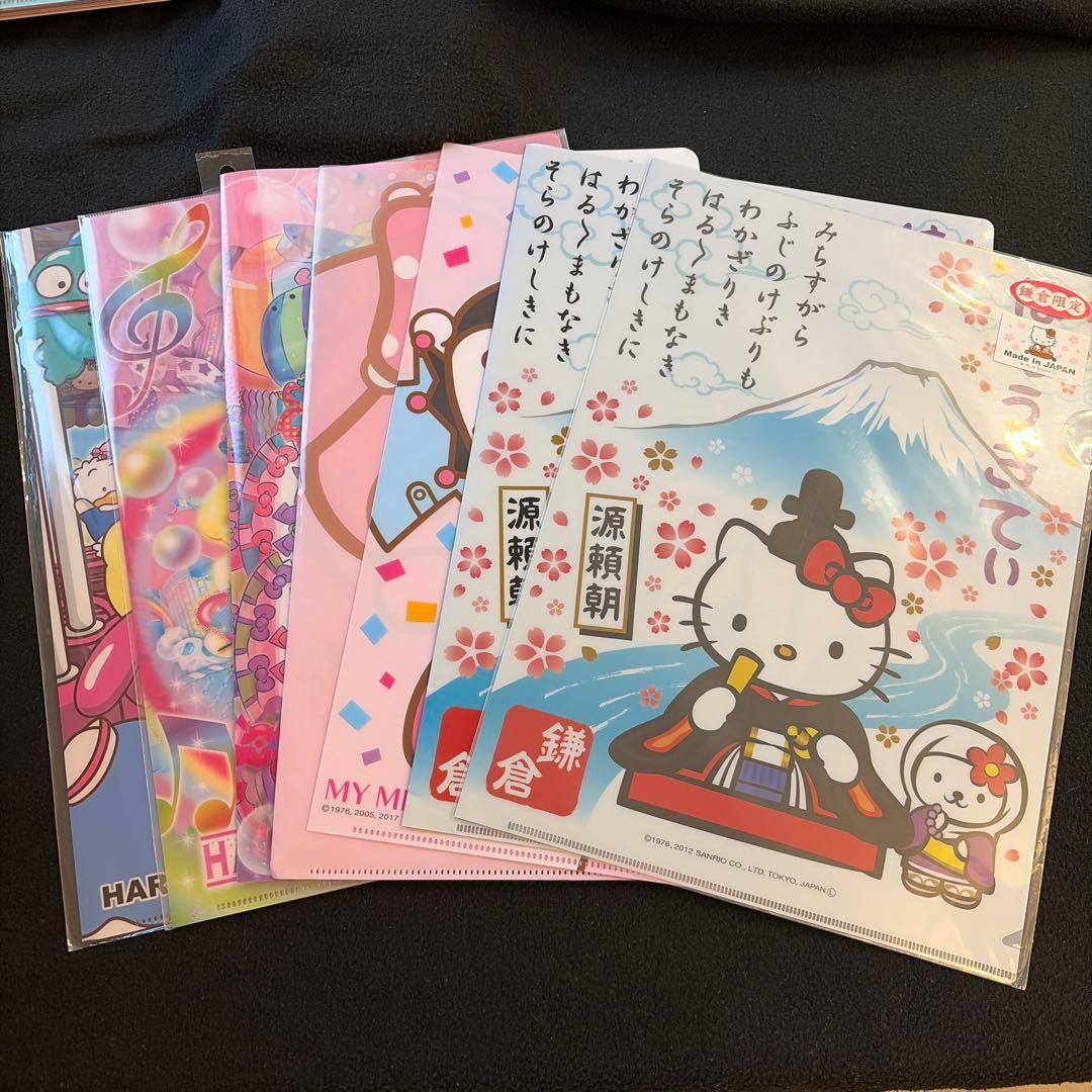 【未使用多数　激レア】　サンリオ　クリアファイル　ポストカード　パンフ　キティ