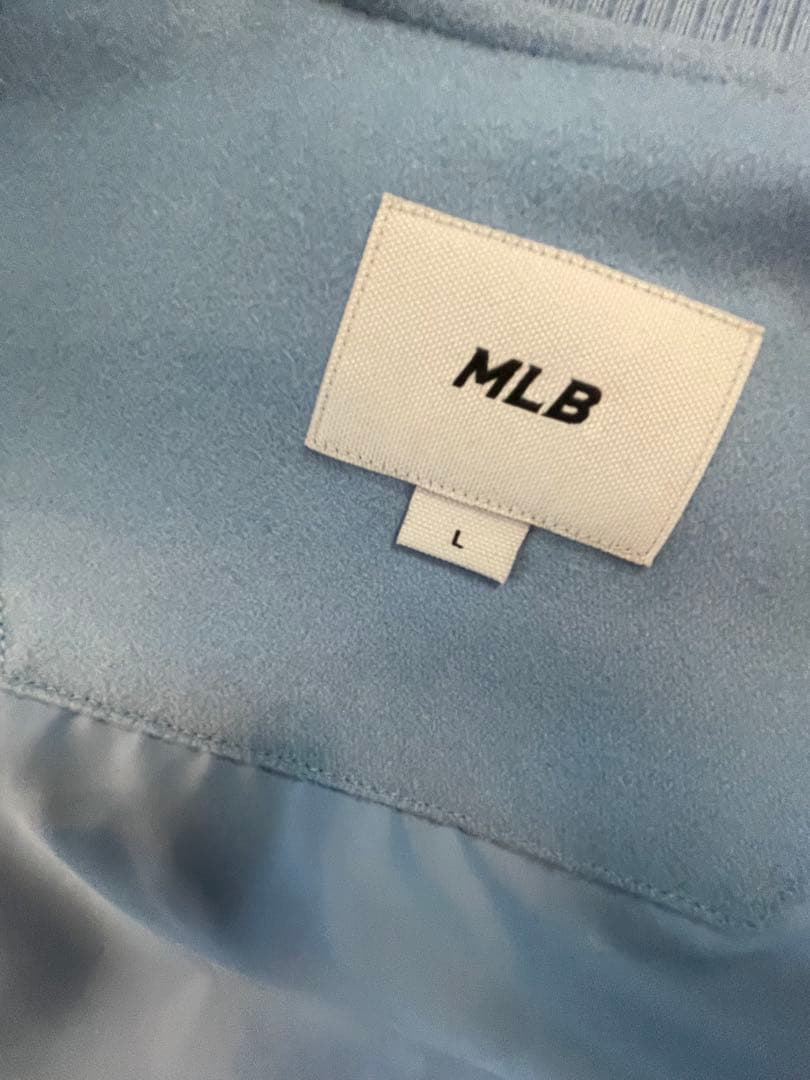 MLB LAジャケット Lサイズ ライトブルー　韓国限定品