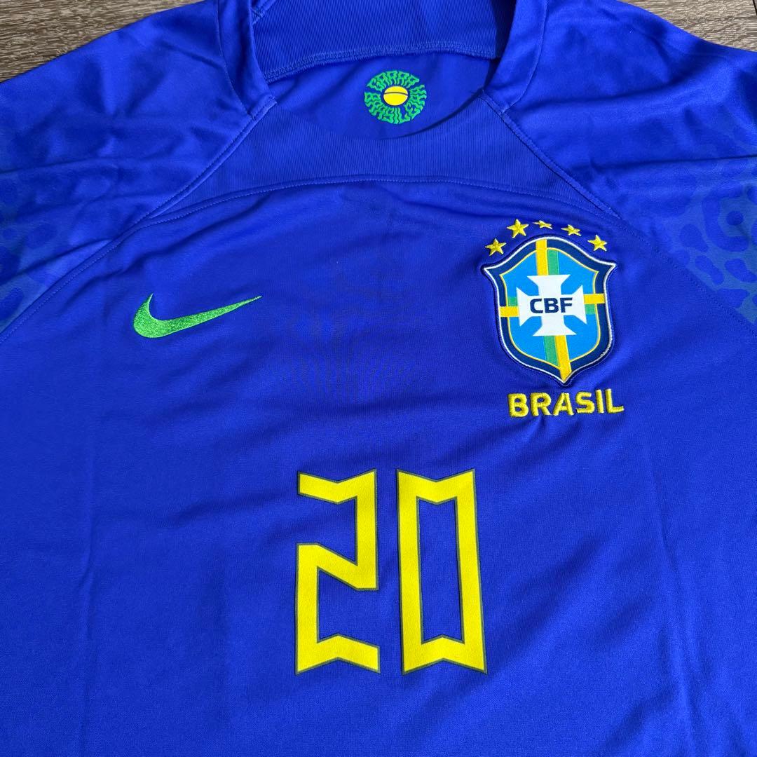 正規品 Nike ブラジル代表 アウェイ ユニフォーム VINI JR 選手