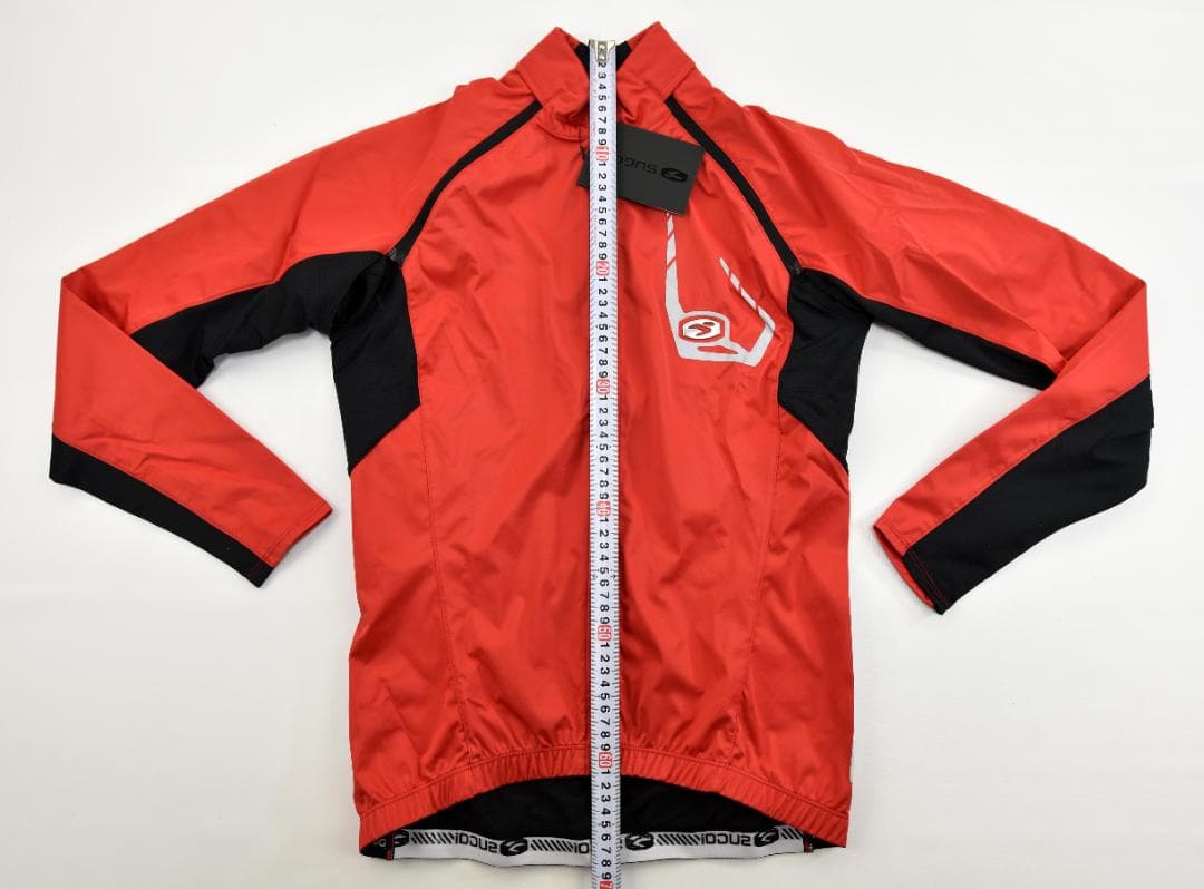 SUGOI RS120 2WAY 長袖ジャージ or 半袖 size:M レッド