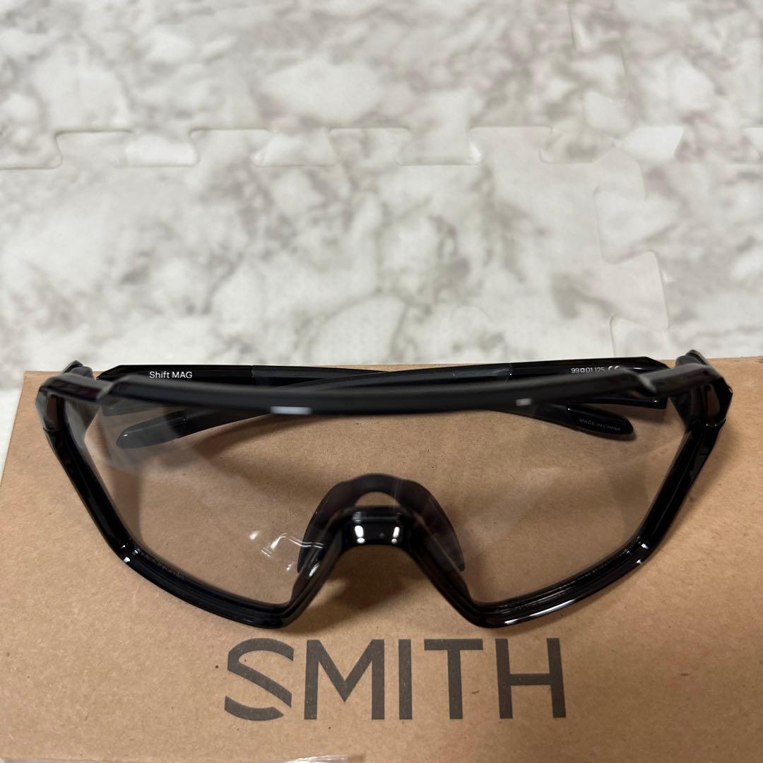 SMITH Shift Mag Asia Fit黒ロードバイク サングラス