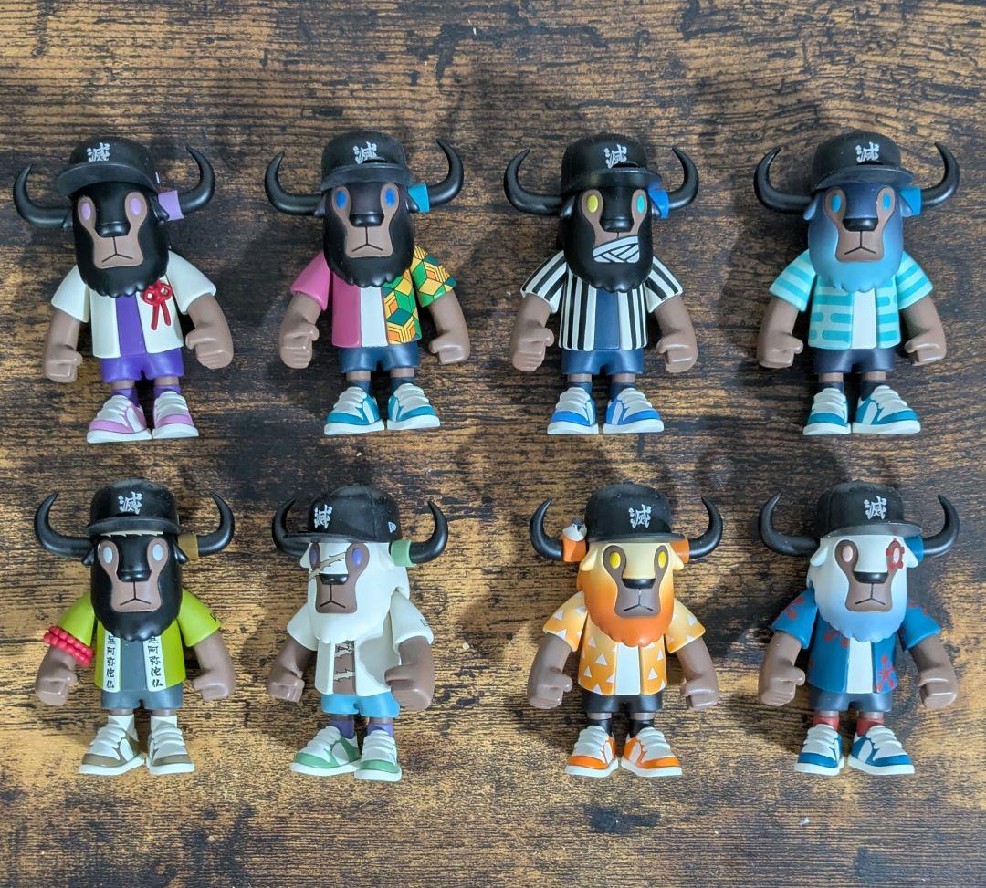 韓国限定 鬼滅の刃 NEWERA コラボ Mini Buffalo 8体セット