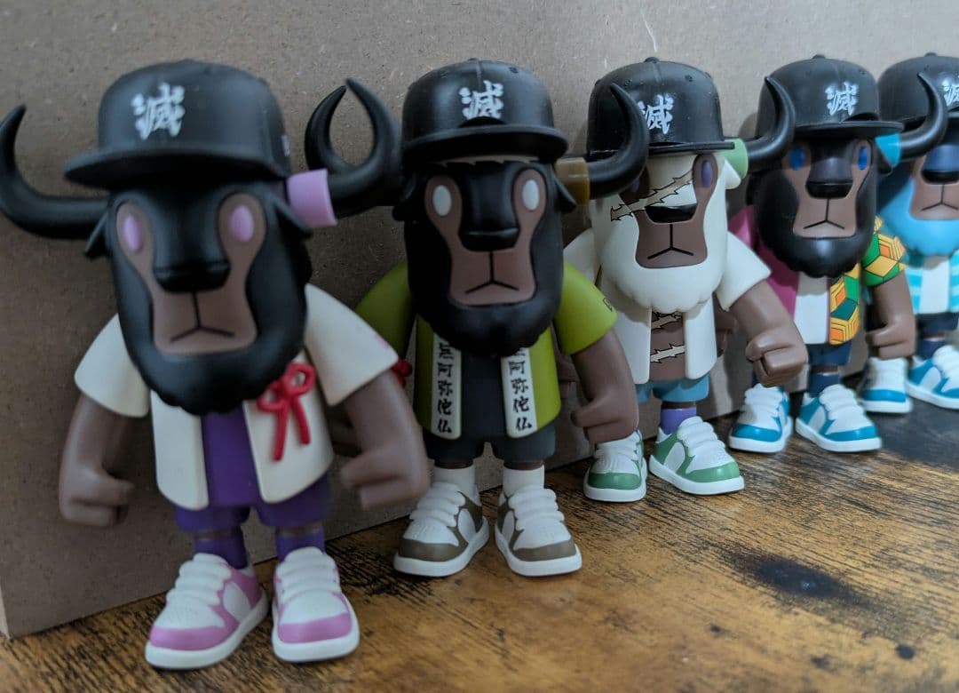 韓国限定 鬼滅の刃 NEWERA コラボ Mini Buffalo 8体セット