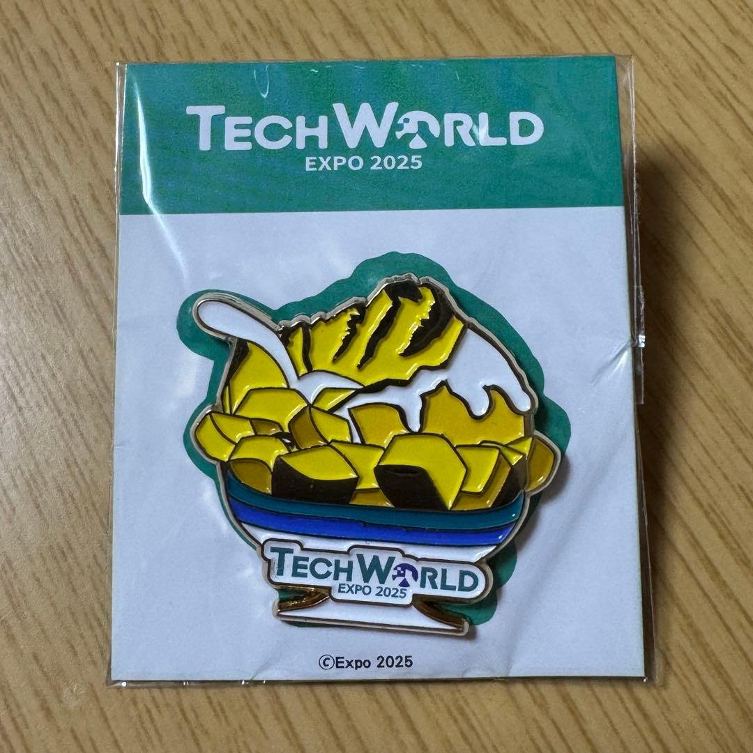 【非売品】大阪・関西万博　テックワールドピンバッジ4種