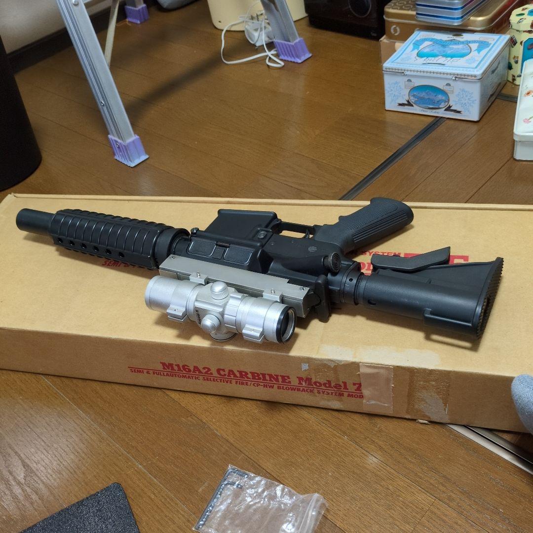 が*ち様 MGCモデルガンM16A2 CARBINE Model ファイアクラッ