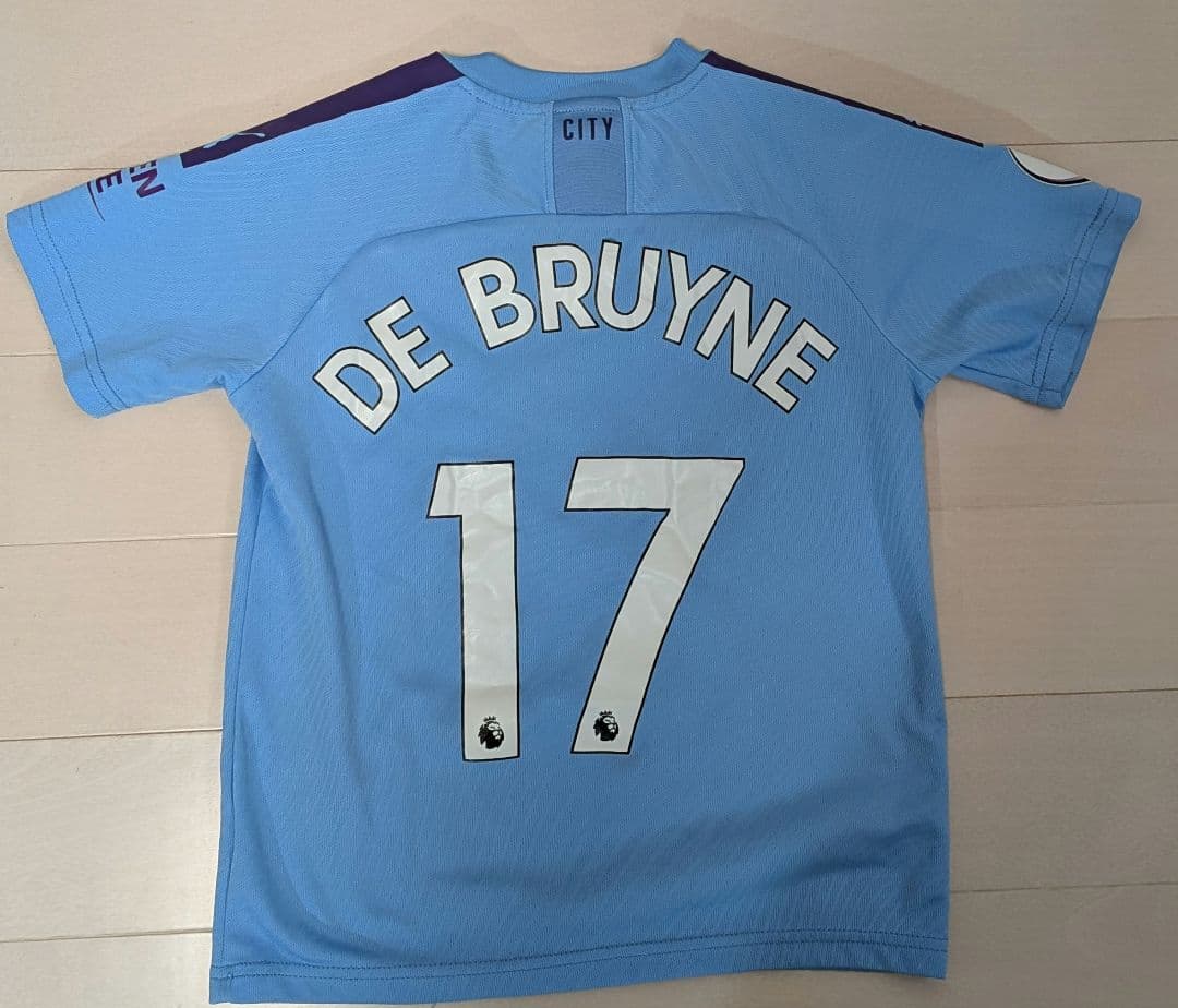 マンチェスター・シティ125周年 DE BRUYNE 17 140cm