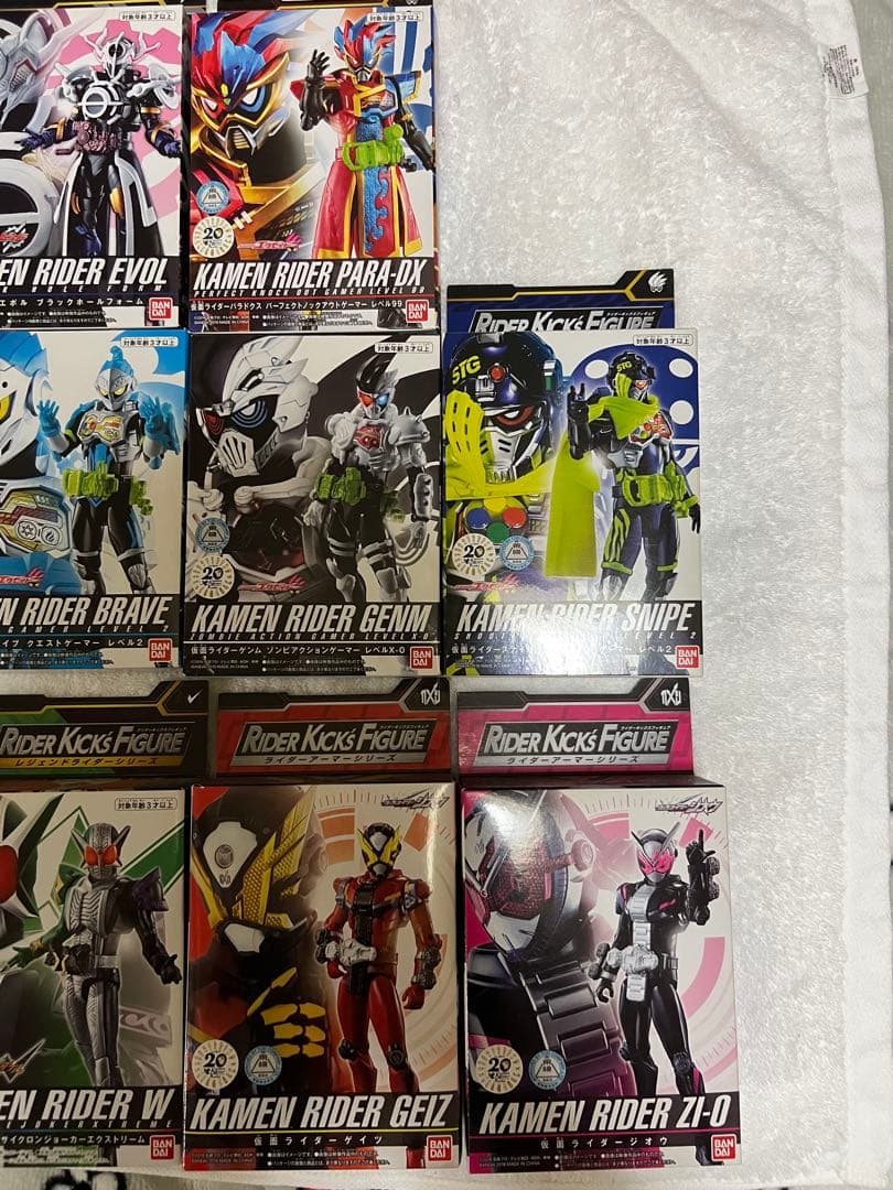 ⭐︎アクションフィギュア⭐︎ 仮面ライダー RKF ライダーキックスフィギュア23体