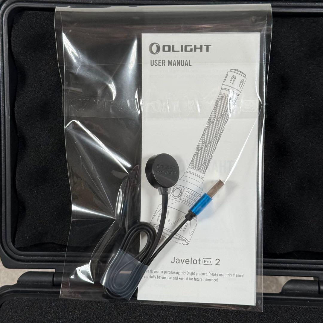Olight Javelot Pro 2 フルセット！新品充電器＆ハードケース