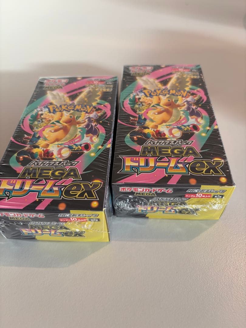 【新品未開封】シャイニートレジャーexMEGAドリームexBOXシュリンク付き