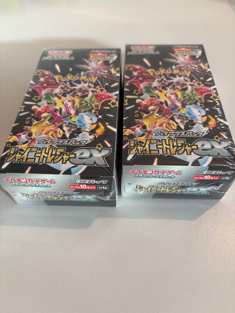 【新品未開封】シャイニートレジャーexMEGAドリームexBOXシュリンク付き