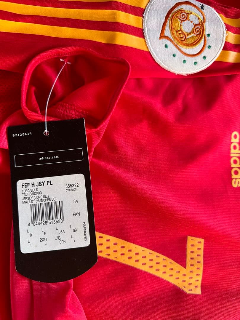 スペイン代表 #7 ラウル ユーロ2004パッチ付 オーセンティック 長袖