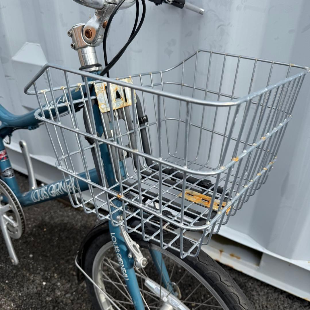 小径車 ルイガノ MV-1 身長160-185cm 定価5.3万円 カゴ付