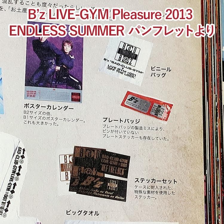 プレート B'z BAD-CLUB-GYM OFF THE LOCK #001