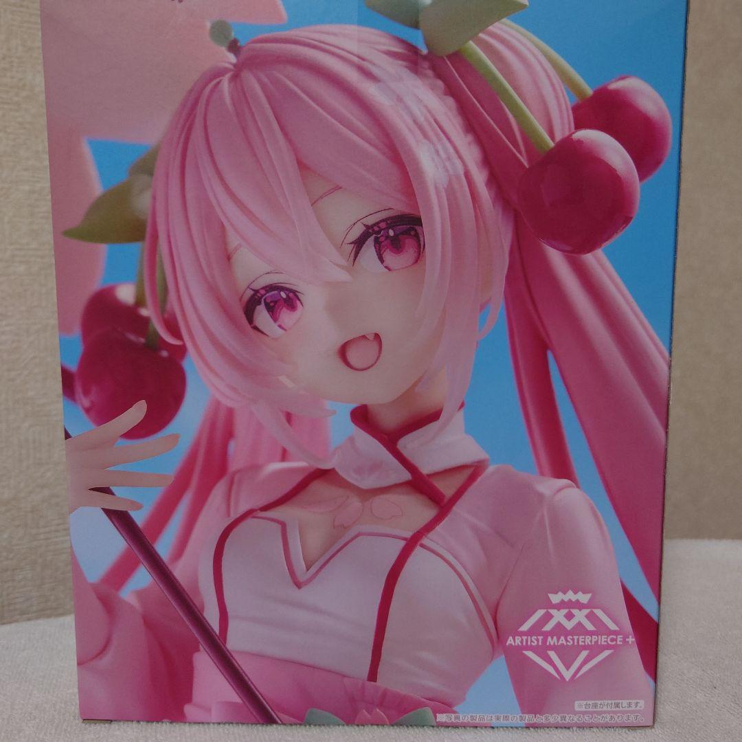 TAITO 桜ミク AMP+ フィギュア 桜ドレスver.4体セット