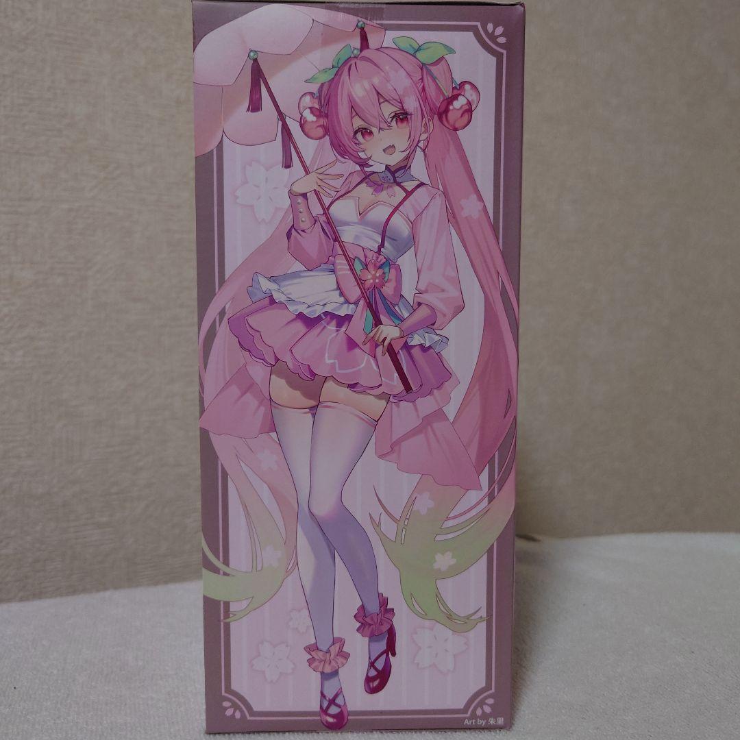 TAITO 桜ミク AMP+ フィギュア 桜ドレスver.4体セット