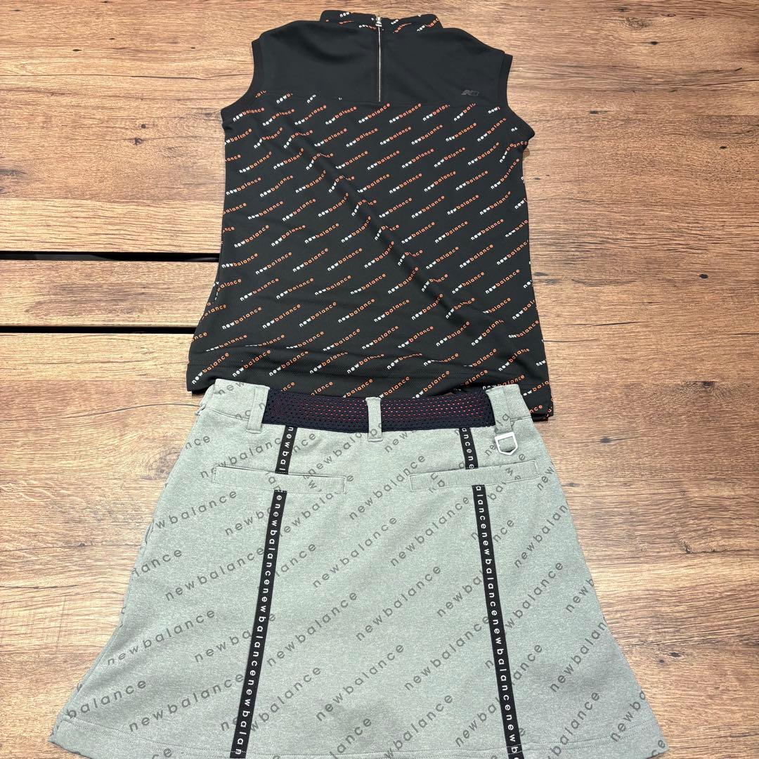 ニューバランス newbalance ゴルフウェア スカート ノースリーブ