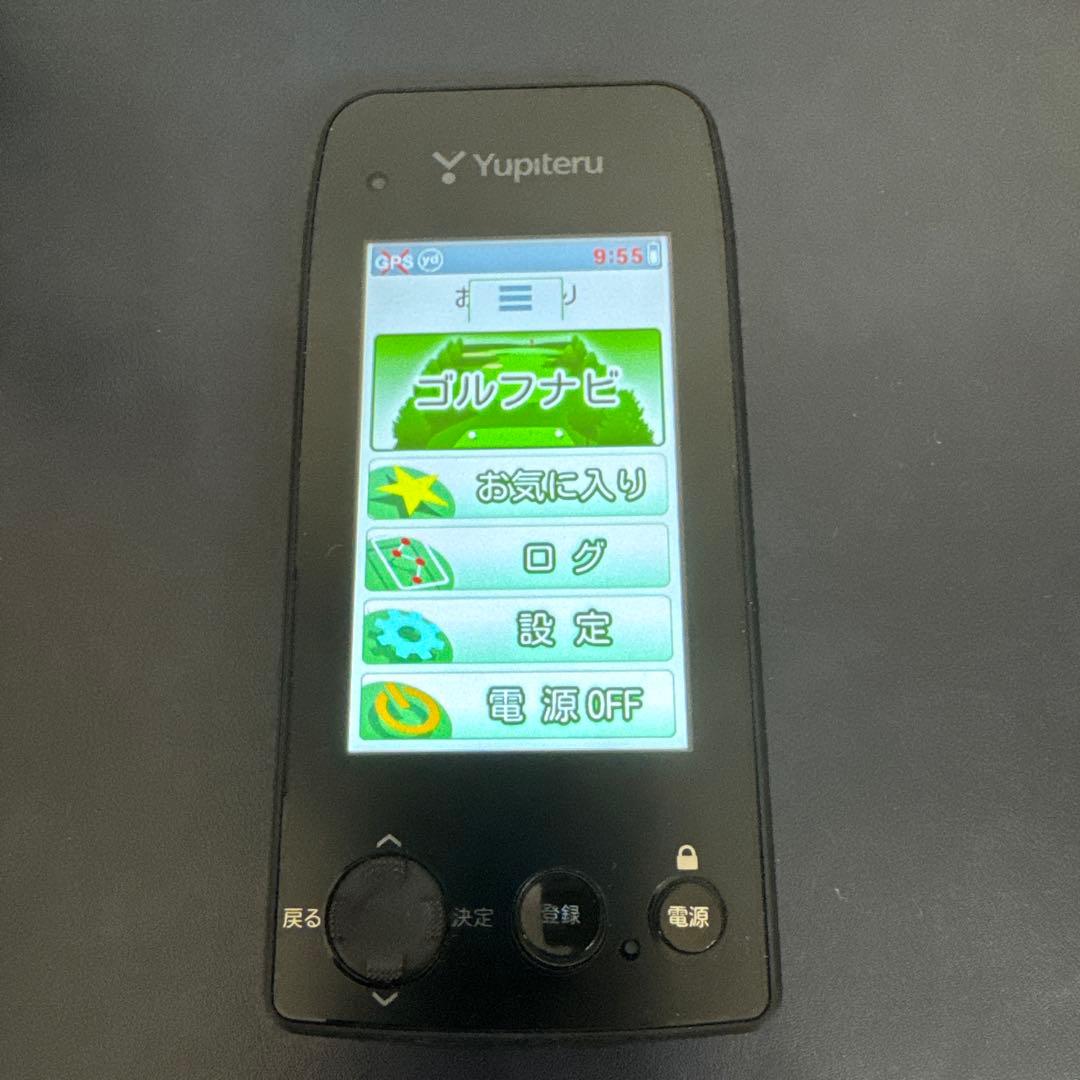 ユピテル YGN7000 GPS ゴルフナビ　※充電部カバー欠損