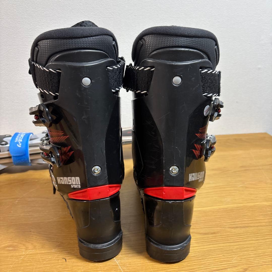 サロモン Hanson 26-26.5cmメンズショートスキーセット