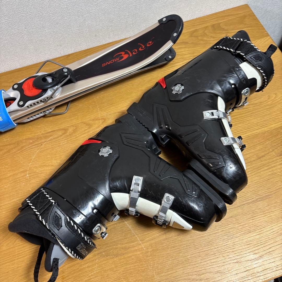 サロモン Hanson 26-26.5cmメンズショートスキーセット