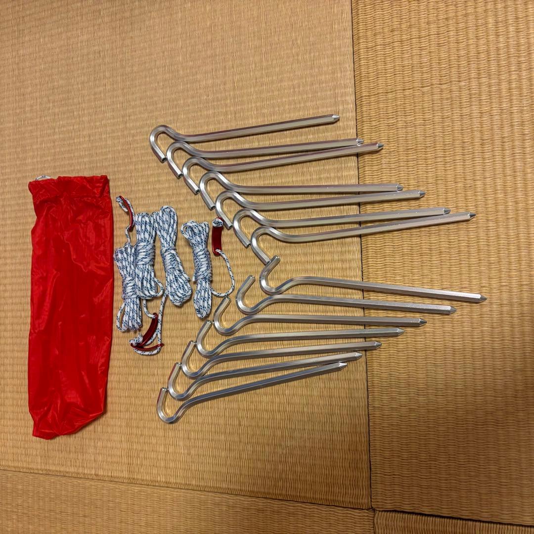 【希少】大人気 付属品完備 テンマクデザイン パンダレッド ソロキャンプ