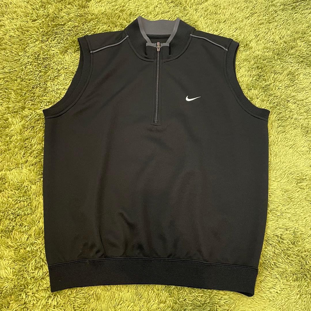 NIKE Tiger woods ナイキ タイガーウッズ ベスト ハーフジップ