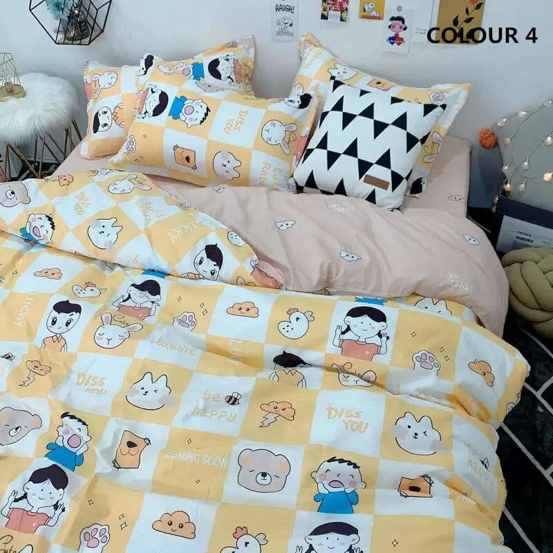 可愛い布団カバー セット シングル ベッドカバー 寝具セット 枕カバー おしゃれ
