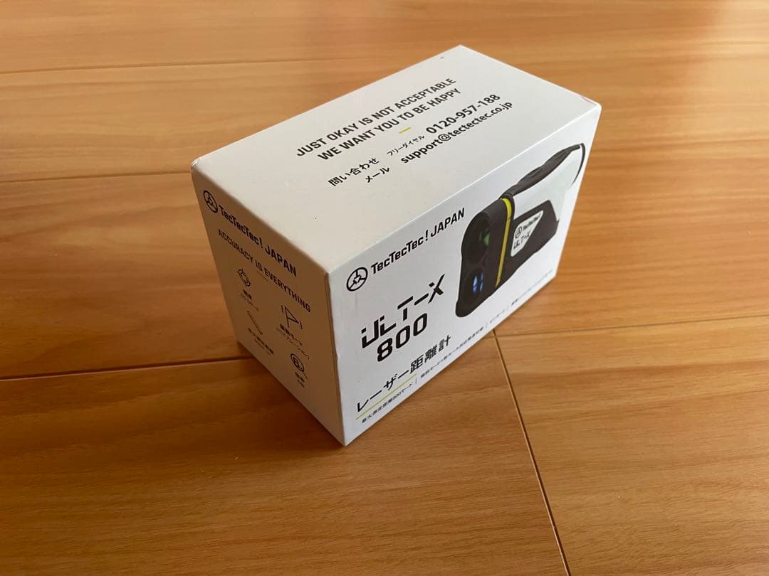 TecTecTec! ULT-X 800 ゴルフ用距離計　ボール1スリーブ付き