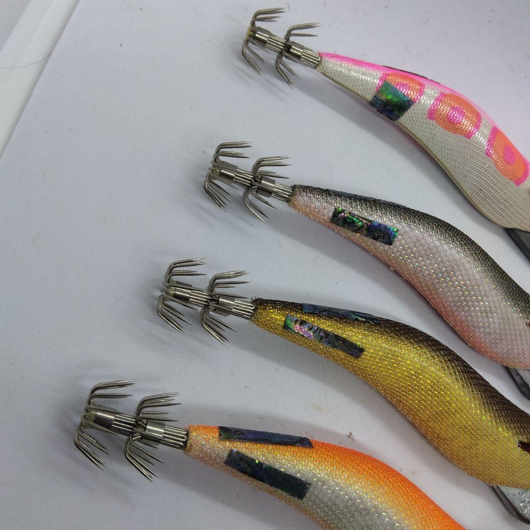 ブリーデン エギマル 4.5号+ヤマシタ エギ王Q 4.5号 中古品 6個セット