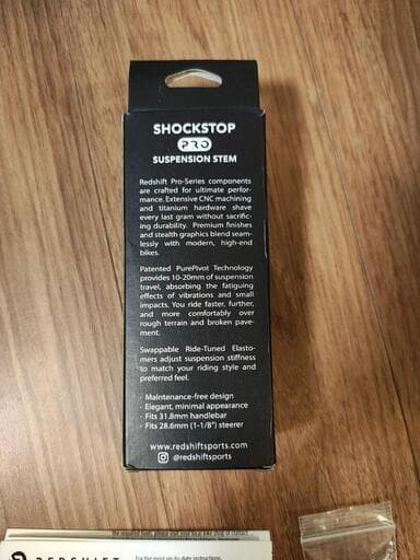 Redshift SHOCKSTOP Pro ステム 90mm +/-6°