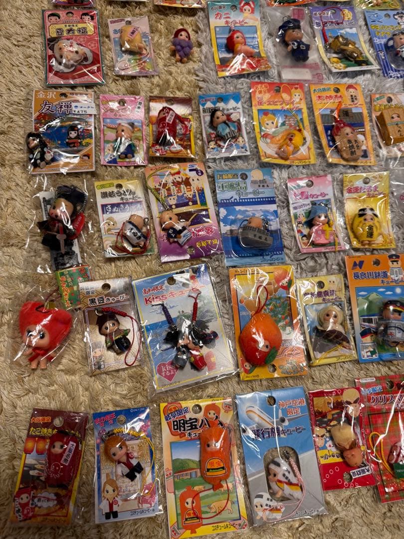 ご当地キューピー　217個まとめ売り【6261