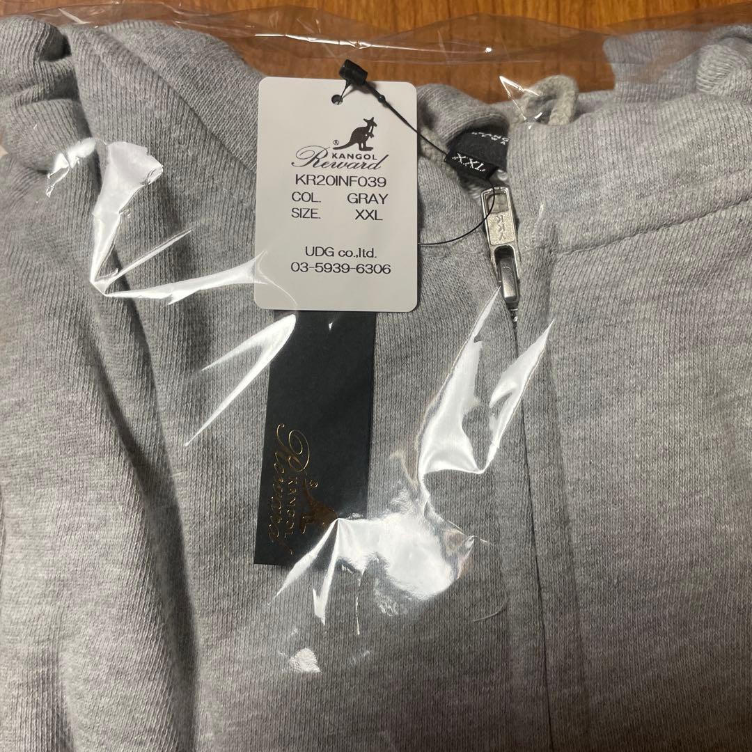 さばいどる かほなん×KANGOL REWARD グレー パーカー 3Lサイズ