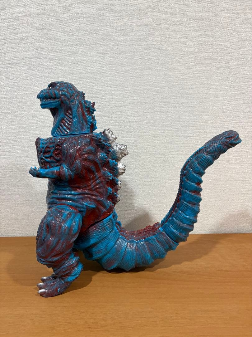 サンガッツ本舗 シンゴジラ ソフビ 青 サルジルシoneupブルマァク