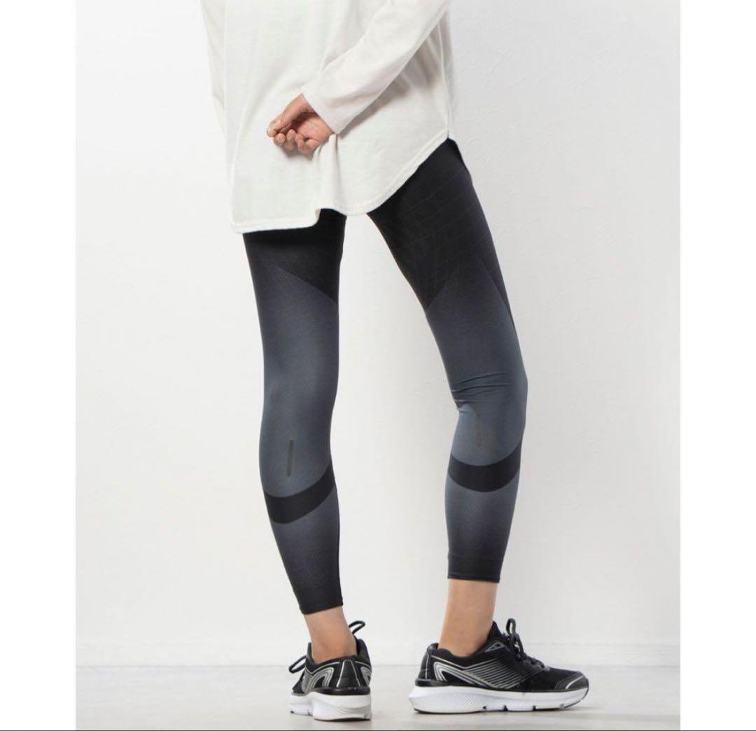 ASICS高性能ランニンENERGYSAVINGロングタイツ 美品　M