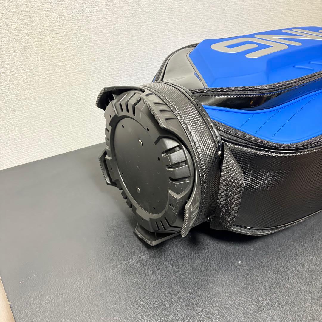 【極美品】PING オーセンティックカート ゴルフ キャディバッグ 9型 現行