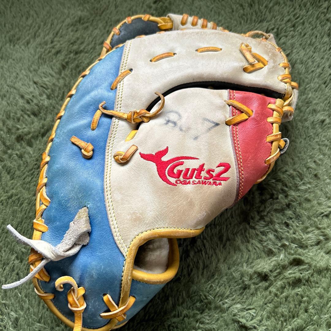 ⚾️ミズノ製⚾️ ✊ガッツ小笠原道大選手✊ ⚾️硬式野球グローブ⚾️