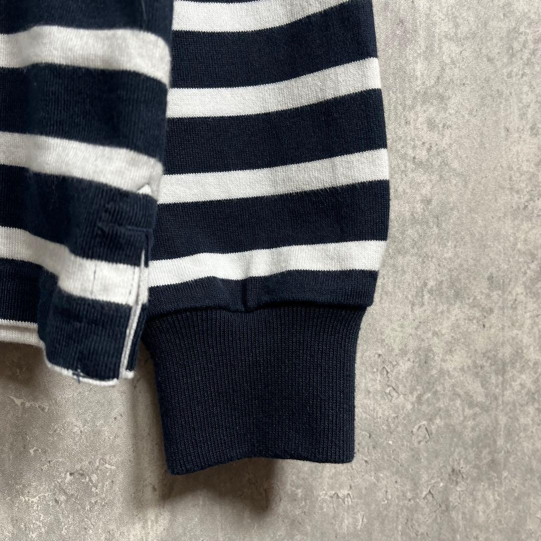 【綺麗】canterbury｜カンタベリー，刺繍，ボーダー，ラガーシャツ