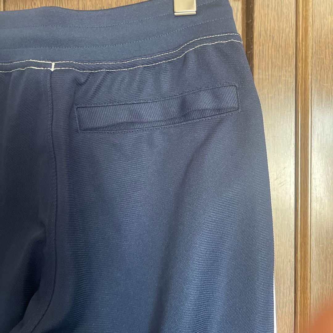 adidas トレフォイルロゴ　ネイビー ジャージパンツ Mサイズ