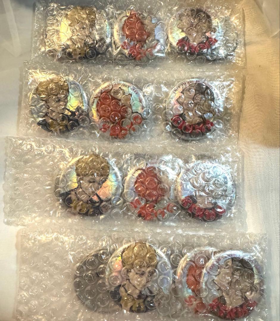 ハイキュー!! ジャンプGIGA 限定 メタリック缶バッジ 6種 4セット