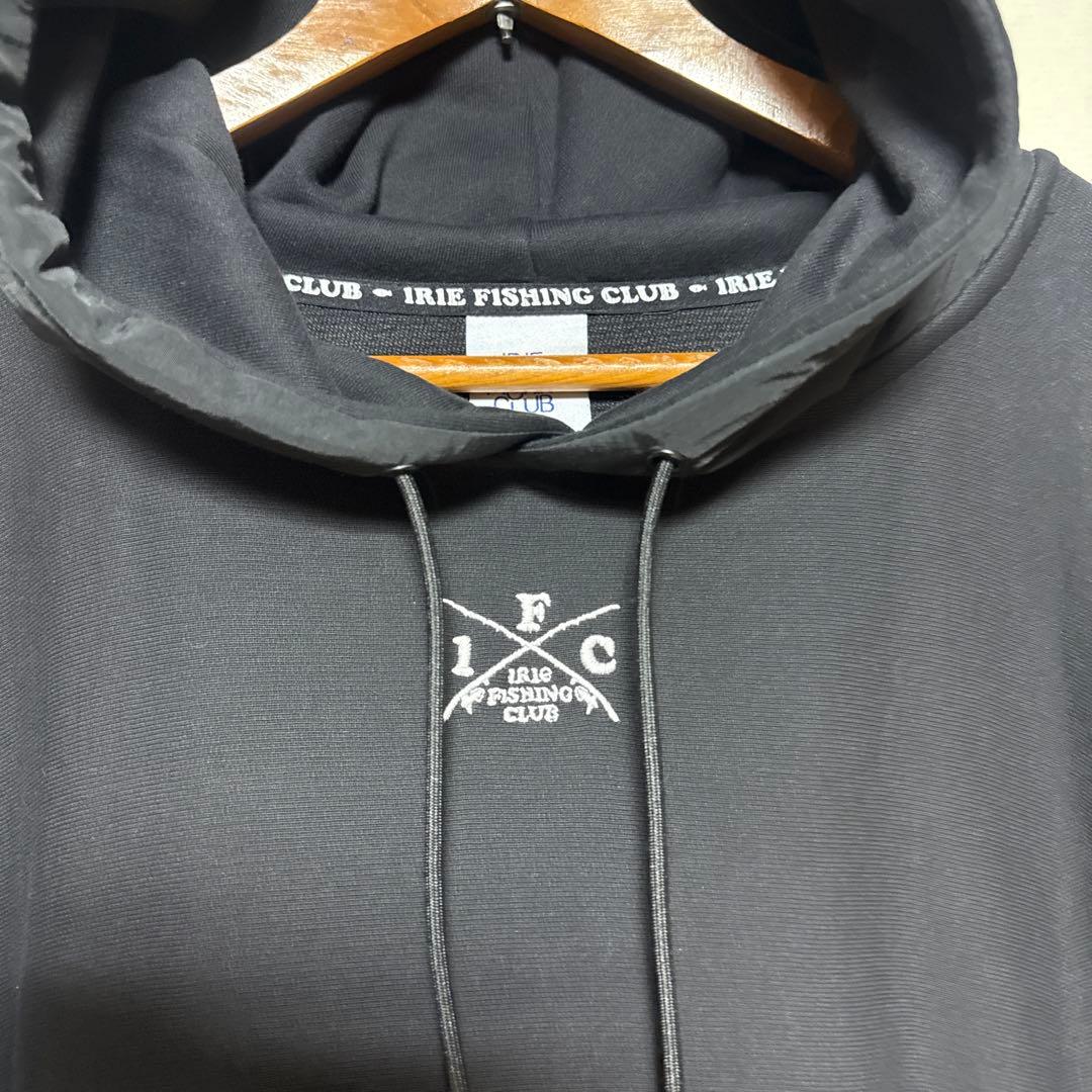 Iriefishingclub クロスロッド ナイロンフーディー XL パーカー