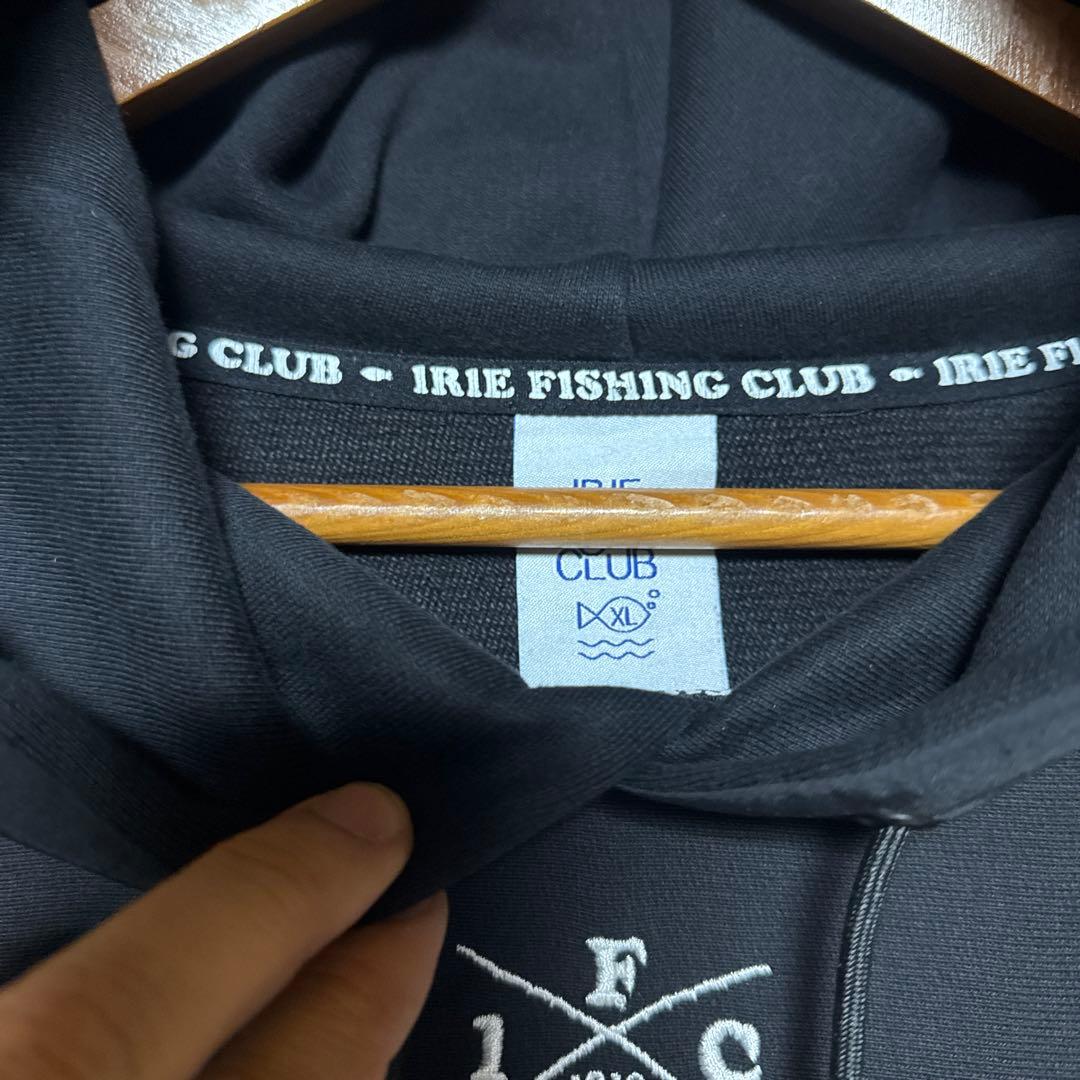 Iriefishingclub クロスロッド ナイロンフーディー XL パーカー